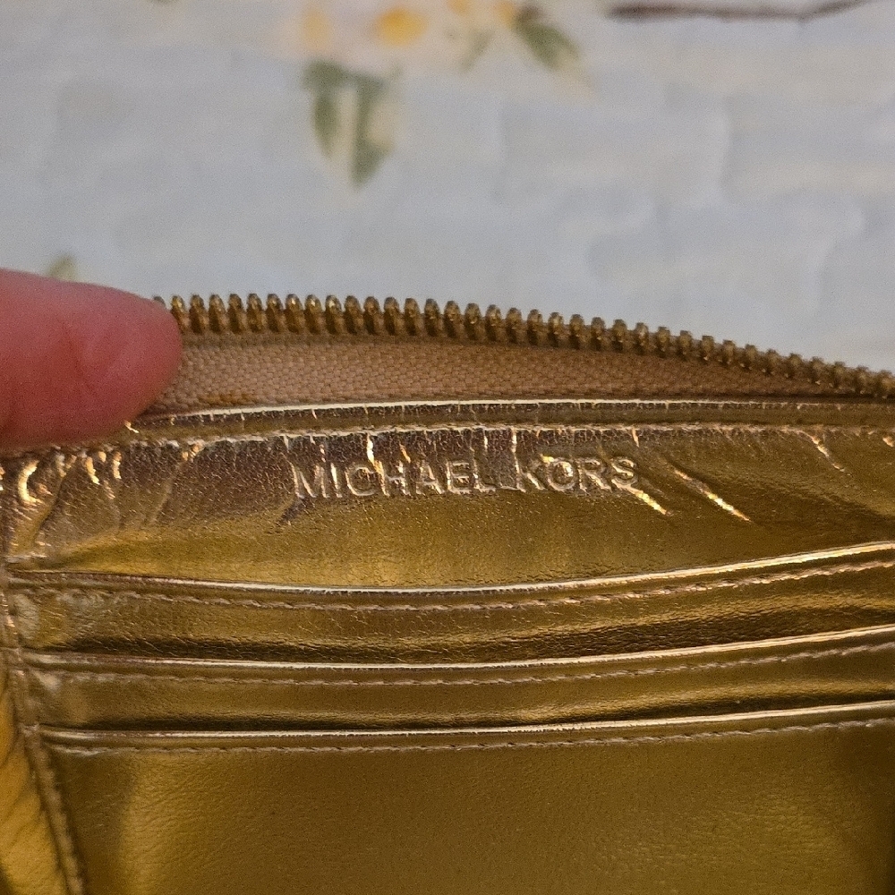 Michael Kors Tan Snake Print Wristlet - Picture 6 of 11